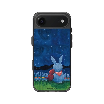 iPhone Air Clear (相機按鈕) 酷墨灰 - 幾米 Jimmy Liao - 世界別為我擔心-在一起