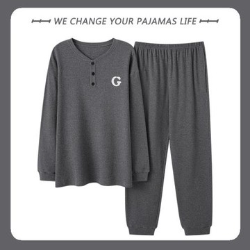 北極絨睡衣男士2025年新款春秋季純棉長袖大碼秋冬家居服套裝夏天