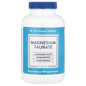 The Vitamin Shoppe, 牛磺酸鎂，180 粒膠囊（每粒膠囊 62.5 毫克）
