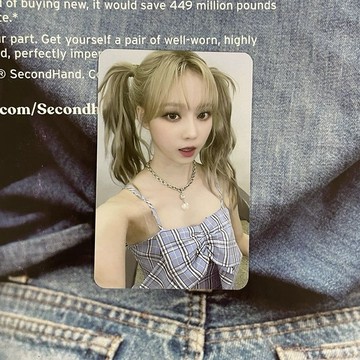 *韓國代購正版*aespa 吒 衣服卡冬金冬天快閃3w滿額卡冬小卡 雙馬尾海鹽芝士冬
