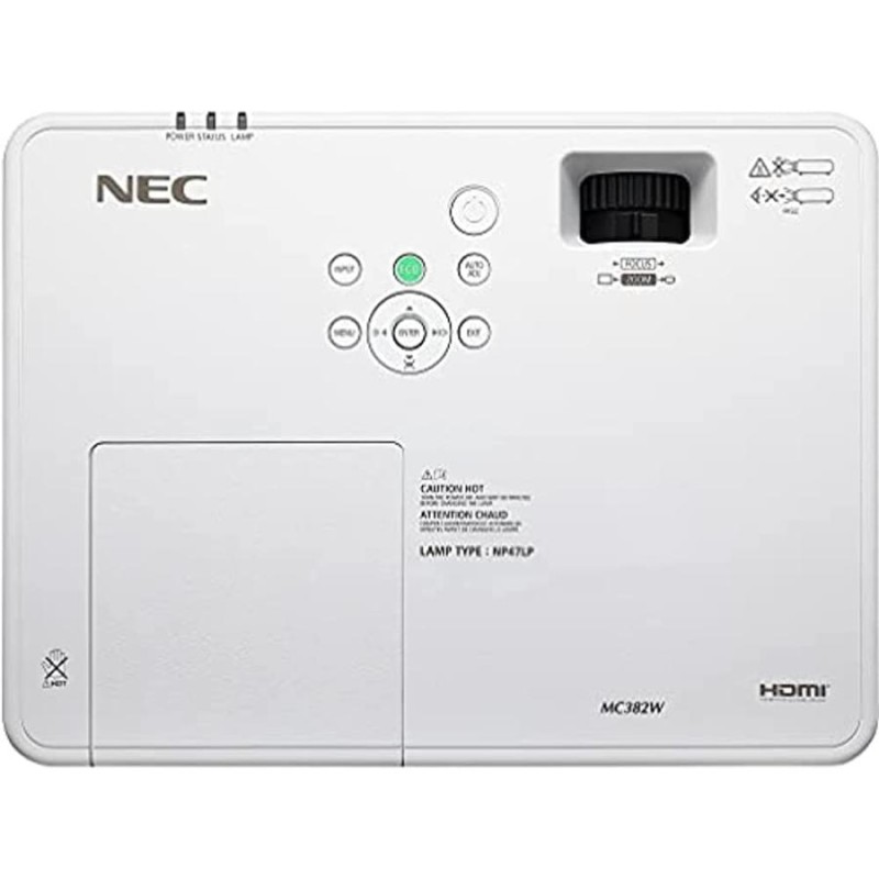 NEC NP-MC453X 4 500ルーメン XGA 1.2倍ズーム LCD教室プロジェクター