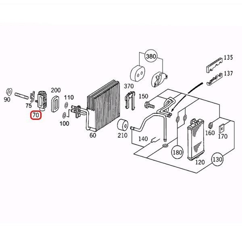 純正OEM Rein Automotive製 ベンツ CLクラス W215 W216 エキスパンションバルブ 2308300184 CL500  CL55 CL600 CL550 CL63 通販 LINEポイント最大0.5%GET LINEショッピング