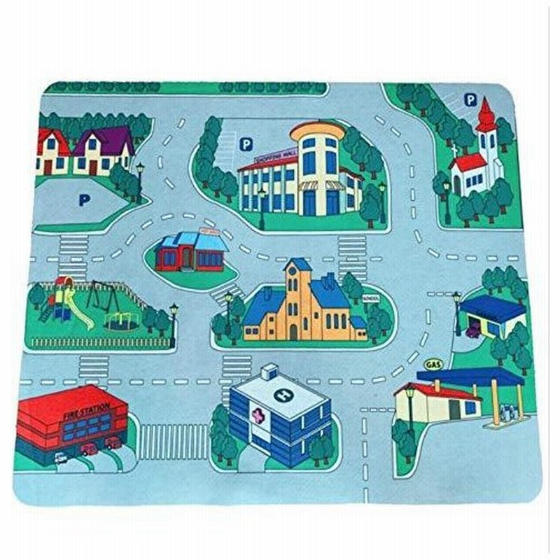Rapskids プレイマット インテリア 楽しい キッズマット 洗える 道路 車 ラグ トミカ プラレール 子供部屋 軽量 フ 通販 Lineポイント最大0 5 Get Lineショッピング
