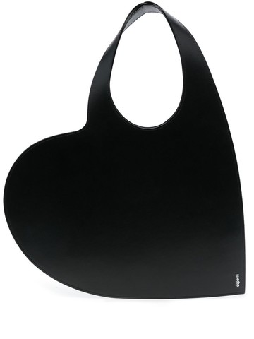 Coperni - heart-shape leather tote bag - women - Calf Leather - One Size - Black
