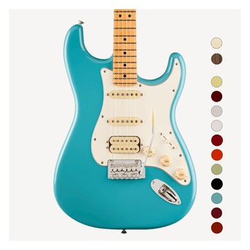 Fender Player II Stratocaster HSS 電吉他 墨廠 單單雙 小搖座 水藍色 楓木指板