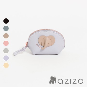 aziza小象長鼻半圓零錢包