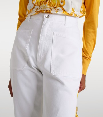 Dolce & Gabbana High-rise wide-leg jeans