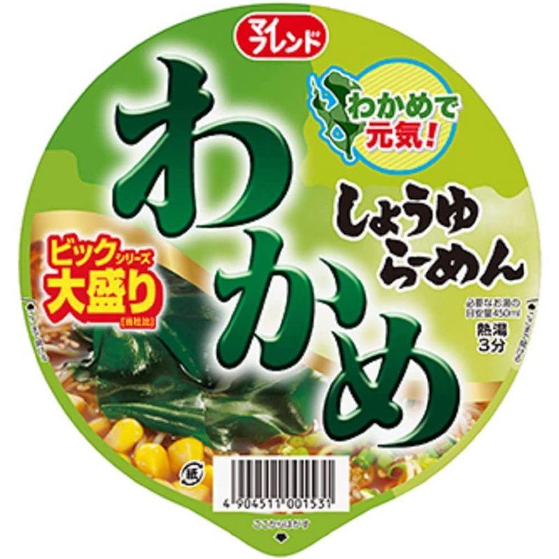 大黒 マイフレンド ビックわかめしょうゆらーめん 100g×12個