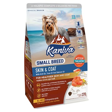 Kaniva 卡咪哇 全齡小型犬 皮膚皮毛保健狗糧  370g  1個