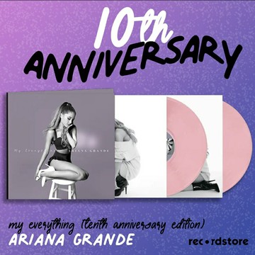 【十周年粉膠】A妹 Ariana Grande My Everything 黑膠2LP