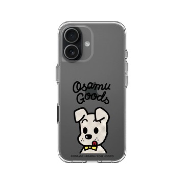 iPhone 17 Clear Case（相機按鈕） 透明 - OSAMU GOODS - 經典系列-DOG