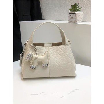 女包新款2025精致迷你小手提時尚輕奢小眾設計師款單肩斜挎包軟皮