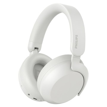 PHILIPS 飛利浦 降噪藍牙耳罩耳機  柔霧白  TAH8000