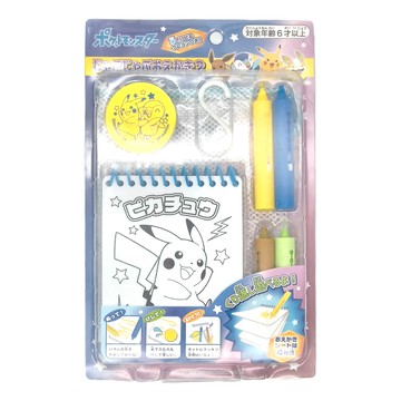 PoKeMoN 寶可夢 蠟筆著色玩具 用水可擦  1組