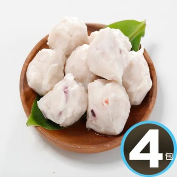 華得水產 東港生花枝丸4包組(600g/包)
