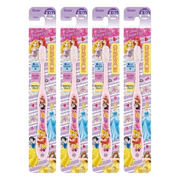 Skater 牙刷 6-12歲  公主 粉色  4支  1入