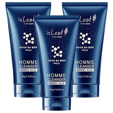 isLeaf 男士激淨潔面乳胺基酸  150g  3件