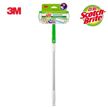 3M 百利 長短兩用地板黏把1桿 (含50張)/超值組