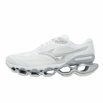 Mizuno 美津濃 慢跑鞋 Wave Prophecy 15 男女鞋 白銀 彈力 緩衝 鏤空 J1GC2651-32