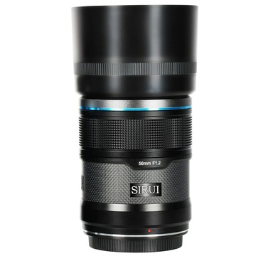 SIRUI 56mm F1.2 狙擊系列 APS-C 自動對焦 鏡頭(56 F1.2,立福公司貨)碳纖黑