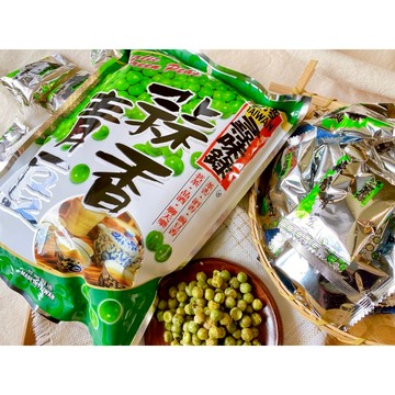 台灣尋味錄 蒜香青豆 經典零食 酥脆香蒜豆 下酒小點 鹹香涮嘴 台灣製 古早味 休閒零嘴