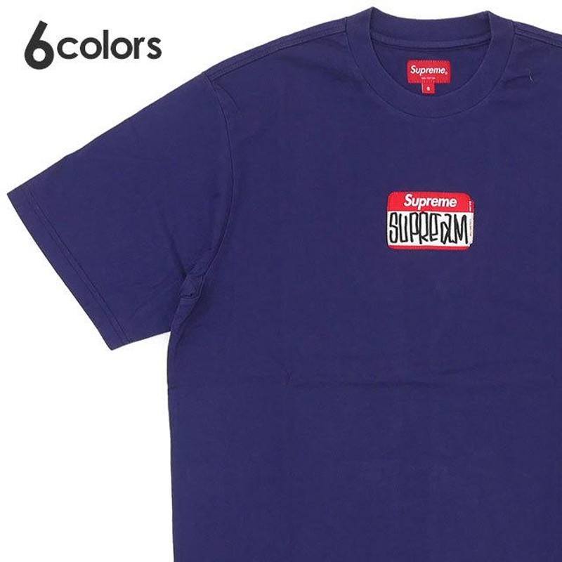 新品 シュプリーム SUPREME Gonz Nametag S/S Top Tシャツ