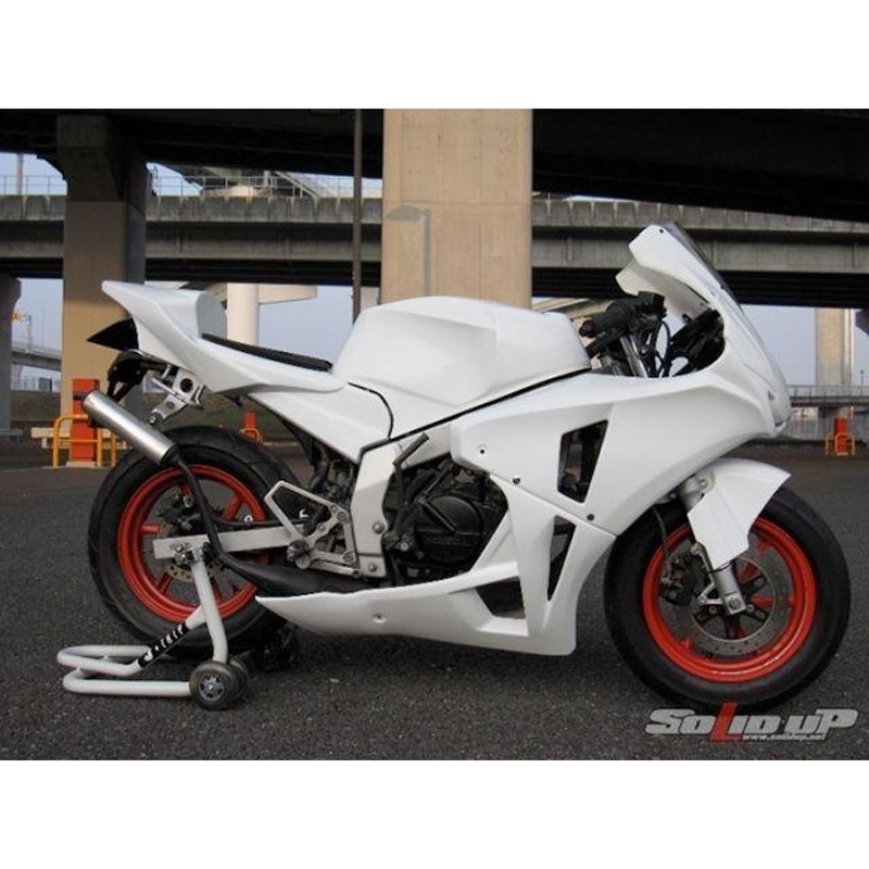 正規品／ソリッドアップ NSR50 NSR80 NSR用 08：CBR1000RRレプリカ レースアッパーカウル カラー：白ゲル SOLID UP …  | LINEショッピング