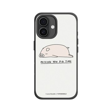 iPhone 16 SolidX 黑 - ilovedoodle (Lim Heng Swee) - Missing You Pig Time 豬
