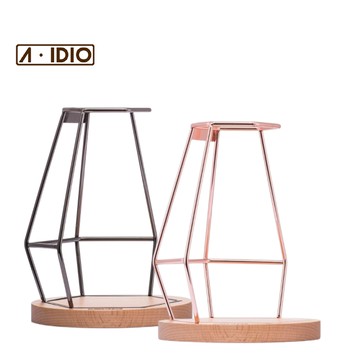 【A-IDIO】鑽石手沖咖啡架 ( 手沖架+底座 ) 玫瑰金/鑽石黑