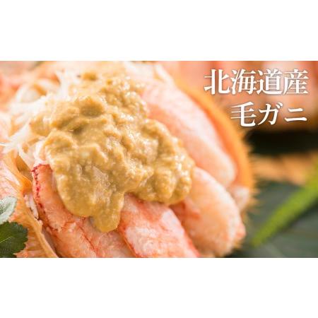 ふるさと納税 特大サイズ！冷凍毛がに約800g×1尾 北海道白老町