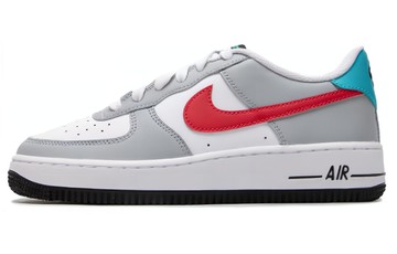 AIR FORCE 1 LE GS GREY RED BLUE
