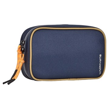 SUPANOVA 探險家系列 防潑水 Tech Kit 3C 配件收納包 星辰藍 20 x 8 x 13cm  PL-23022  1個