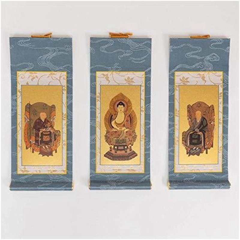 なごみ工房 掛け軸 きよみず 代 三幅 釈迦如来 瑩山紹瑾 道元禅師 曹洞宗 仏壇 ミニ仏壇 仏具 通販 Lineポイント最大0 5 Get Lineショッピング