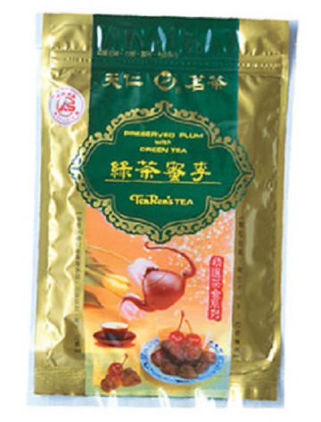 【天仁茗茶】茶香蜜餞系列-綠茶蜜李