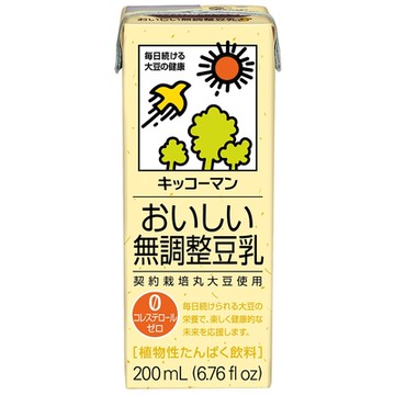 龜甲萬-無調整豆乳(200ml)