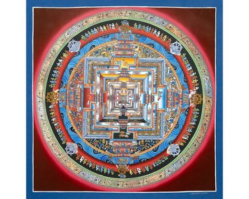 时轮曼荼罗唐卡——时间、空间与内在觉悟的象征