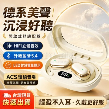 【台灣出貨🔥柏林之声】藍芽耳機 耳掛式耳機 真無線降噪耳機 柏林之聲重低音 無線藍牙耳機  防水防汗 超長待機 運動耳機