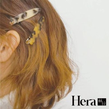 【Hera 赫拉】復古橢圓醋酸邊夾兩入組 H112022108