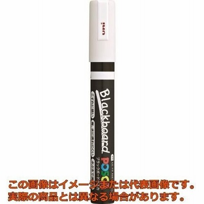 ｕｎｉ　水性顔料マーカー　ブラックボードポスカ　中字　白（PCE2005M.1-8932）