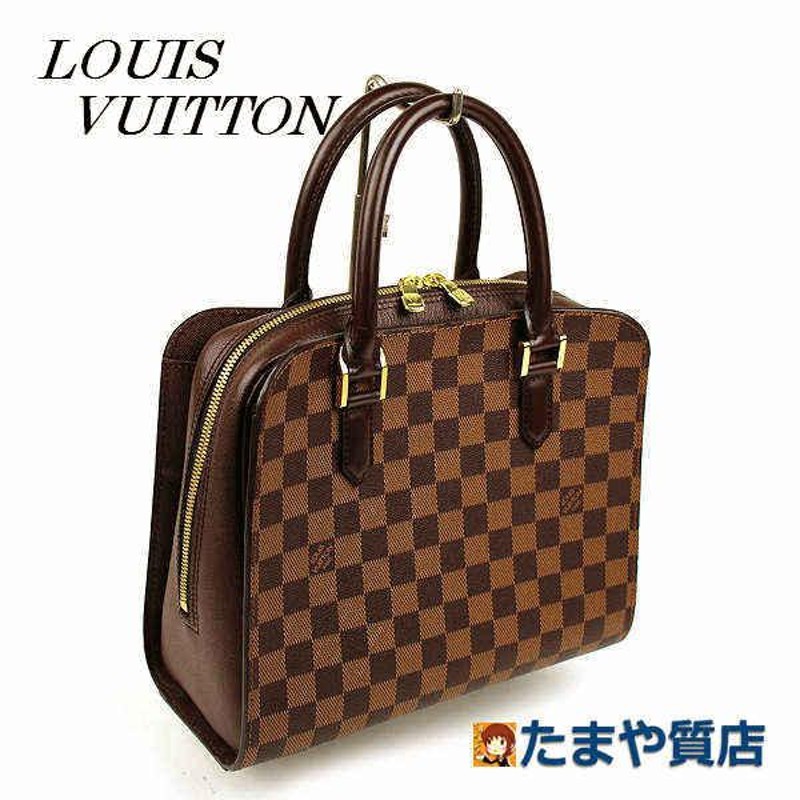 LOUIS VUITTON ルイヴィトン トリアナ N51155 ダミエキャンバス エベヌ