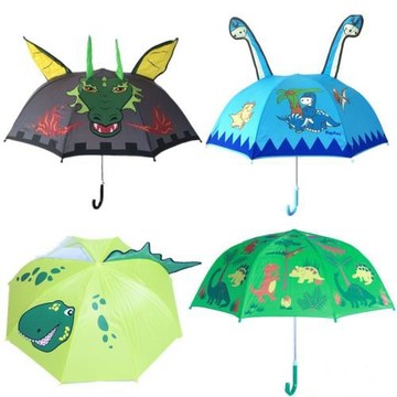 兒童恐龍雨傘暴龍男孩傘侏羅紀恐龍世界小雨傘3-8歲動物小雨傘