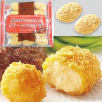  国産紅ずわいがに入クリームコロッケ 25G 15食入 冷凍 2セット