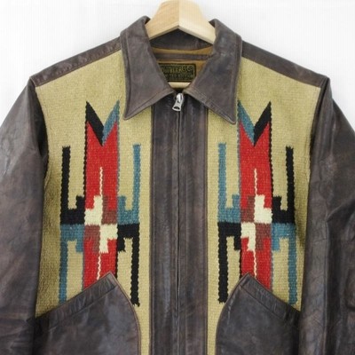 RRL ダブルアールエル ウエスタン レザージャケット LIMITED