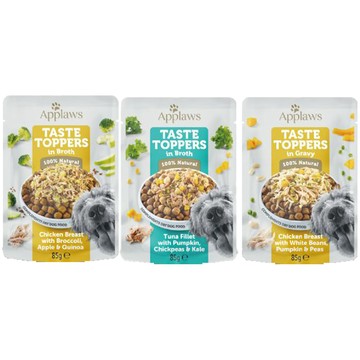 常溫鮮食 【12入組】Applaws愛柏思-天然鮮食犬餐包 85g (Applaws愛普士)