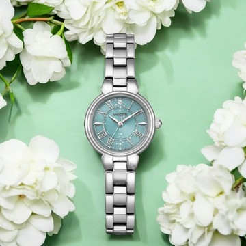 CITIZEN 星辰錶  Wicca 魔法閃耀 台灣限定太陽能腕錶 女錶-23.5mm KP2-116-73