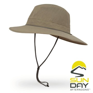 【Sunday Afternoons】Outback Storm 抗UV防水透氣圓盤帽『灰褐』S3A09987BA 戶外 露營 登山 健行 休閒 抗UV 透氣 防潑水 圓盤帽