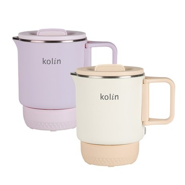 【Kolin歌林】雙電壓旅行美食鍋(KHL-SD2654)｜附收納袋 雙電壓切換 料理鍋 快煮鍋 快煮壺