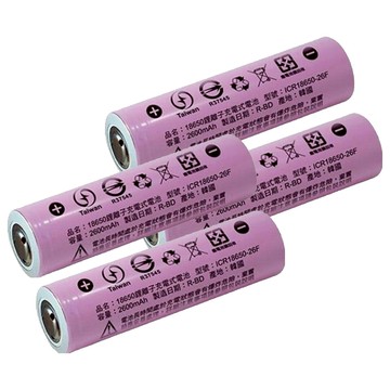 iNeno 高效能二次鋰單電池  2個  2組