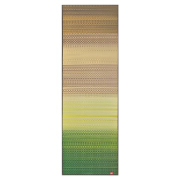 九州 IKEHIKO 藺草榻榻米 JOY橫條 止滑瑜珈墊 約1.8kg  180 x 60cm  漸層綠  1個