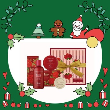 聖誕禮物【WUZ屋子】義大利 L’ERBOLARIO 蕾莉歐 緋紅玫瑰香氛禮盒